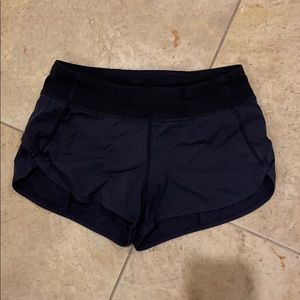 Lululemon’s Ivivva Black Speed Up Shorts Size 12